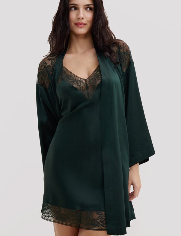 Midnight whisper kimono